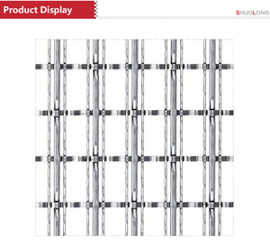 Malla de Acero Inoxidable de 4 mm de Espesor para Pantallas de Lámparas, Crea un Aspecto Metálico y Efectos de Luz y Sombra Brillantes - Product Image 3