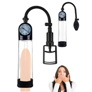 Bomba de Vacío para Entrenamiento Masculino, Juguete Sexual para Adultos, Ayuda para la Impotencia, con Manómetro, para Agrandamiento, <span class=keywords><strong>en</strong></span> Oferta <span class=keywords><strong>en</strong></span> China - Product Image 1
