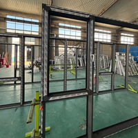 Fenêtre à battant en aluminium à double vitrage Low-E, cadre 6063, isolation phonique, certifiée Energy Star, certifiée CE, résistante aux ouragans