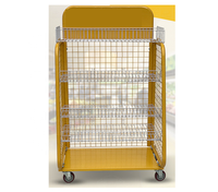 Étagère de supermarché pour snacks, biscuits et pains, snacks, présentoir pour aliments