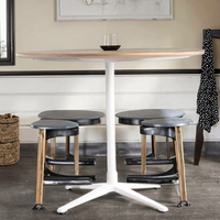 Table à manger moderne adaptée aux petits appartements, table à manger familiale