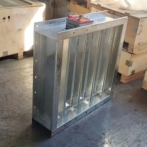 जस्ती स्टील 70 डिग्री Hvac के लिए मोटर चालित मैनुअल धुआं निकास आग स्पंज एयर कंडीशनिंग प्रणाली - Product Image 5