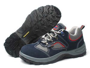 JIANKUN-Zapatos <span class=keywords><strong>de</strong></span> trabajo ligeros para <span class=keywords><strong>hombre</strong></span>, zapatos <span class=keywords><strong>de</strong></span> seguridad antipinchazos con punta <span class=keywords><strong>de</strong></span> acero, malla transpirable <span class=keywords><strong>de</strong></span> cuero <span class=keywords><strong>de</strong></span> vaca y ante a la moda - Product Image 3