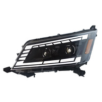 Kit de Actualización de Faros Delanteros con Lente de Proyector Dual Plug and Play para Toyota Hiace 2019-2022, Luz de Giro Secuencial Dinámica
