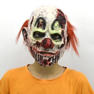 Máscara de Terror de Halloween, Máscaras de Payaso, Cosplay de Fiesta, Cara Sangrienta y Desgarradora, Máscara de Terror, Máscara de Látex - Product Image 4