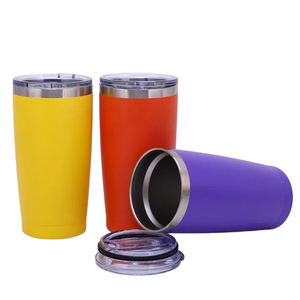 Tumbler Isolato Sottovuoto in Acciaio Inox 304 da 20oz, Prestazioni Termiche 6-12 Ore, Sicuro per <span class=keywords><strong>Acqua</strong></span> Bollente, Compatibile con Portabicchieri per Auto - Product Image 2