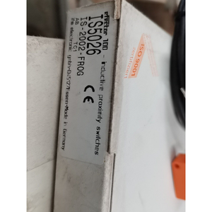 หนึ่งชิ้นสำหรับเซ็นเซอร์สวิตช์ความใกล้เคียง IFM รุ่นใหม่ IS5026 - Product Image 1