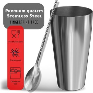 Set Bar Cocktail Shaker Mixology Bartender Kit whit 24oz <span class=keywords><strong>Martini</strong></span> Shaker bottiglia, Muddler Bar accessori strumento, kit <span class=keywords><strong>de</strong></span> barista - Product Image 2