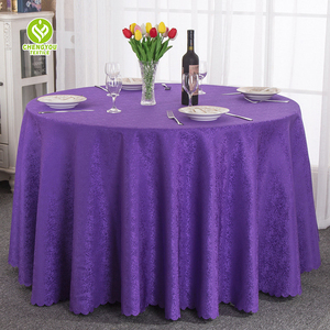 Mantel floral de tela jacquard grueso personalizado al por mayor para restaurantes y bodas para fiestas - Product Image 1