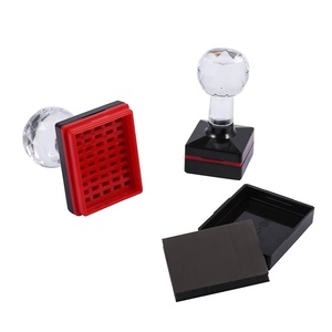 Ensemble complet de tampons en caoutchouc auto-encreurs Flash Rectangle ovale rond avec <span class=keywords><strong>tampon</strong></span> de 7mm - Product Image 4
