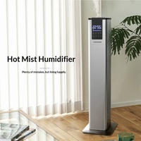 Nouveau Purificateur Humidificateur Colonne à Brume Chaude 13L Grande Capacité, Ultrasonique Silencieux, Faible Bruit, Écran Intelligent, AC