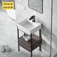 Lavabo européen pour la salle de bain, lavabo en céramique