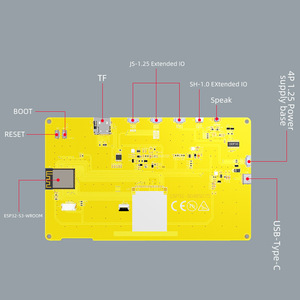 Nueva Placa de Desarrollo con Pantalla Táctil ESP32S3 de 7 Pulgadas, Módulo TFT Inteligente con WIFI, ESP32-8048S070C - Product Image 3