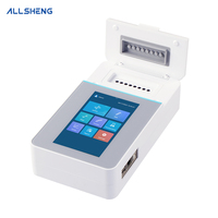 Allsheng Hot Sell Portable Fluorometer 6s/8 Samples DsDNA Dna Rna Quantification Fluorescence Quantitative Detection Analyzer