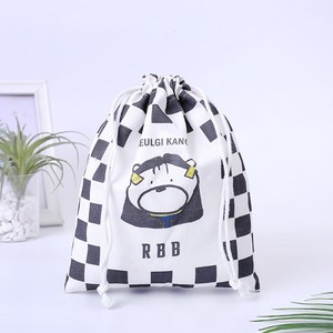 カスタムコットンキャンバスドローストリング靴ダストバッグ - Product Image 2