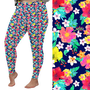 Mujeres Activewear Sport Fitness Gym Flower Colorful Doodle Print Yoga Pantalones Leggings De <span class=keywords><strong>Gimnasio</strong></span> Pour Femmes para mujeres - Product Image 5