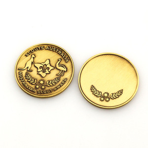 Pièce commémorative en métal personnalisée, alliage de zinc, médaille gravée pour souvenirs touristiques, cadeaux d'affaires - Product Image 1