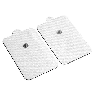 TENS ems máquina muscular estimulador acessórios adesivo hidrogel pad terapia equipamentos eletrodo remendos não-tecidos almofada reutilizável