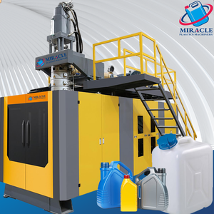 Prix de la machine de soufflage pour conteneurs utilitaires de taille moyenne à grande, fûts à parois épaisses, production stable, faible taux de déchets - Product Image 1