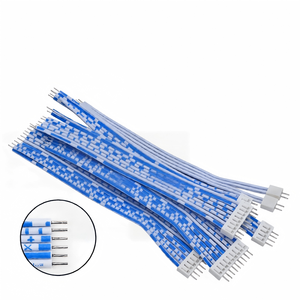 SAN2.0 端子电缆 定制 4/6/8/10 针 蓝白线排列 公/母头 IP68 级 镀锡铜 - Product Image 4