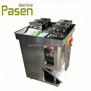 Machine à découper la viande compacte et industrielle, modèle commercial électrique, pour la découpe de poulet, très demandée pour usage domestique et professionnel. - Product Image 6