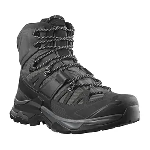 Scarpe da Trekking Nere Uomo e Donna Impermeabili con Suola <span class=keywords><strong>Vibram</strong></span> Stivali Tattici da Combattimento per Arrampicata - Product Image 1