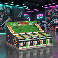 Simulateur d'arcade de course de chevaux personnalisable Rong Xiang pour cinq joueurs, en bois et métal, fabriqué au Guangdong, boîtier en bois, version anglaise, 220V, jeu à monnayeur