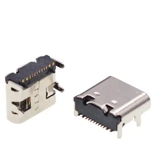 موصل مأخذ أنثى نوع USB C16 Pin