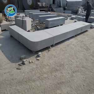 Banco de Jardín de Granito Gris, Bloque de Piedra Natural Tallado a Mano, Moderno y Personalizado, con Garantía de 2 Años, Calidad Superior - Product Image 5