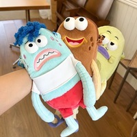 Boneka Ikan Nelayan Baru yang Lucu, Mainan Ikan Jelek Terlaris, Hadiah Hewan Boneka Kreatif untuk Ulang Tahun Teman