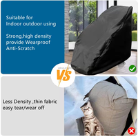 Housse de protection pour fauteuil de massage, imperméable, tissu Oxford résistant, protection UV, anti-rayures, logo personnalisé, intérieur/extérieur