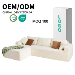 <span class=keywords><strong>Sofa</strong></span> Modular Bentuk L dari Busa Corduroy, Produk yang Dapat Disesuaikan, Dikemas Vakum dan Terkompresi, Set <span class=keywords><strong>Sofa</strong></span> Modular Busa untuk Furnitur - Product Image 1