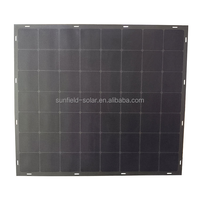 Module solaire photovoltaïque flexible Sunpower ETFE léger pour balcon, pliable, à contact arrière, 200W, IP67, 5 ans, 19,5% de rendement.