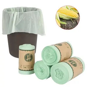 पर्यावरण के अनुकूल biodegradable मक्का स्टार्च पर खाद प्लास्टिक पैकेजिंग बैग रोल