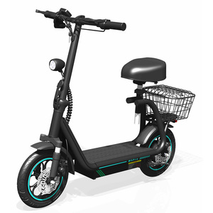 EU Warehouse 12 Inch Folding Electric Scooter for Adults-Full Suspension Waterproof 720WH Lithium Battery Delivery Pet-Friendly - Product Image 1