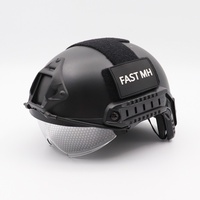 Fastmh Version casque de cyclisme adulte équipement de protection tactique extérieur pour CS Sports véritable ABS équipement de défense personnelle