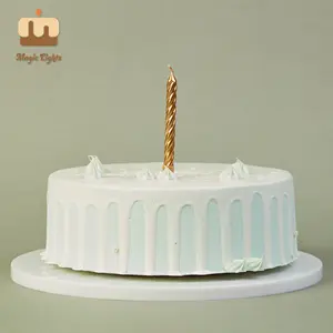 Magic assorted colours relighting spark birthday candles