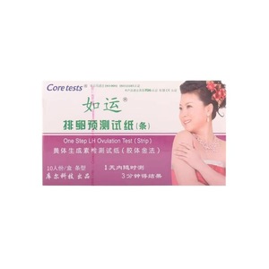 Tiras de prueba de ovulación CoreTests, paquete de 10, detección rápida a base de orina para mujeres - Product Image 1