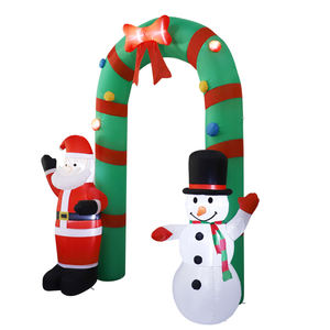 عيد الميلاد في الهواء الطلق نفخ البوليستر نفخ عيد الميلاد عيد الميلاد عيد الميلاد داخلي في الهواء الطلق ساحة عيد الميلاد الديكور - Product Image 2