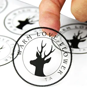 Fazendo etiqueta adesiva Logo Design Uv Die Cut Sticker Printing Waterproof Pvc Vinyl Custom Stickers