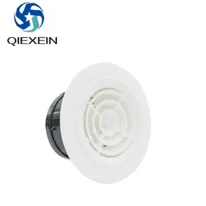 Adjustable Plastic ABS Air Vent Cover Ceiling Round Exhaust Air Disc Valve Outlet Exhaust Fan Cover