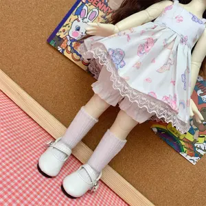 Grosir 1/6 pakaian boneka BJD untuk celana pendek boneka 12 inci elastis Hems longgar serbaguna