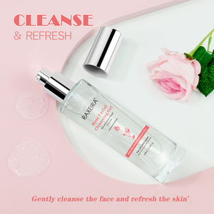 Gel Nettoyant <span class=keywords><strong>Visage</strong></span> Herbal à la Rose Marque Blanche Nuage Rose <span class=keywords><strong>Anti</strong></span>-rides Éclaircissant Hydratant 100ml - Product Image 4