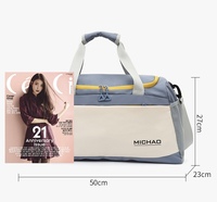 Sac de sport personnalisé avec logo, en tissu Oxford durable et imperméable, pour enfants et étudiants, idéal pour le sport, l'école, les kits d'entraînement et le rangement, sac de voyage pour la gym.