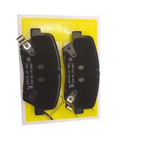 Nuevas Pastillas de Freno Traseras de Cerámica Premium Kewosien, Resistentes al Polvo, de Larga Duración y Resistentes al Calor, Repuesto 581011UA50 581013VA50 para Santa