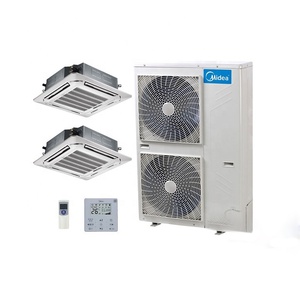 เครื่องปรับอากาศแบบฝังฝ้าเพดาน Midea//Hisense แบบคาสเซ็ต 4 ทิศทาง ปรับความเย็นได้ ควบคุมผ่าน WiFi สำหรับใช้ในบ้าน 24000 BTU - Product Image 5