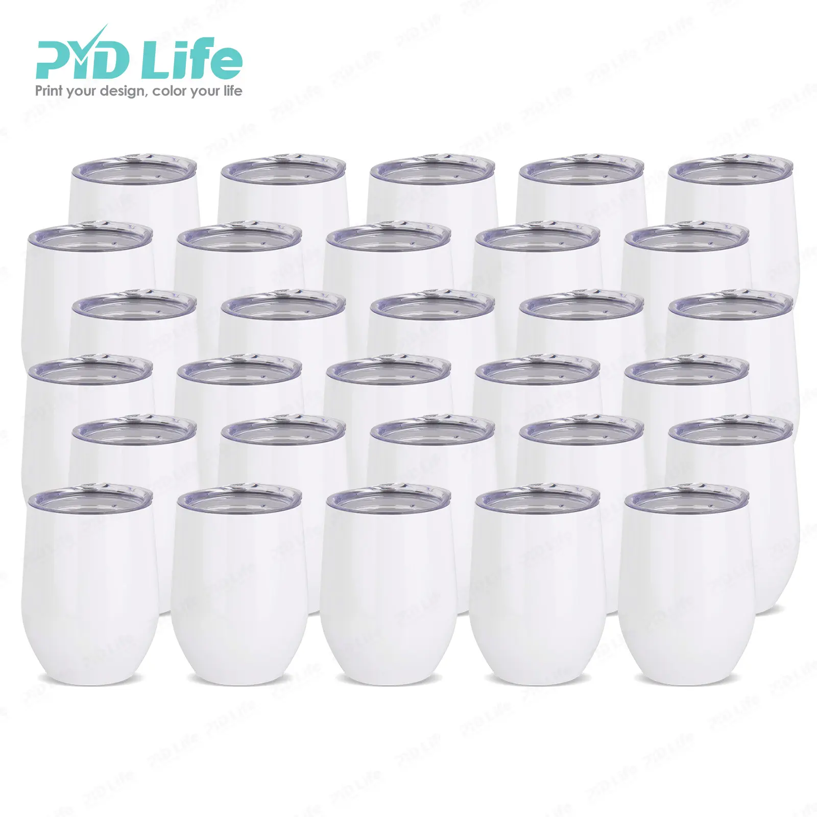 Pyd Life Wholesale Usa Wholesale 12Oz Eiermok Oem Roestvrijstalen Tumbler Vacuüm Geïsoleerde Koffie Reismok