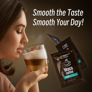 Man Power Latte Coffee bevande al <span class=keywords><strong>caffè</strong></span> istantaneo estratto di Maca nero in polvere Ginseng Cordyceps Blend Maca Energy Coffee For Men - Product Image 3