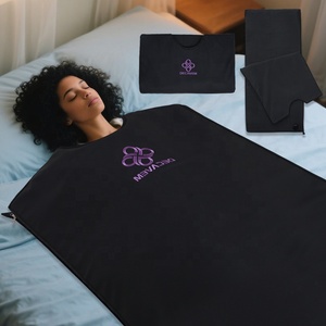 Coperta <span class=keywords><strong>Sauna</strong></span> Riscaldante a Infrarossi Lontani in PU Impermeabile per Deumidificare il Corpo, Dissipare il Freddo e Alleviare la Fatica - Product Image 1