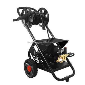 Laveuse de voiture entièrement automatique haute pression 2600W 220V 150 bars, robuste, avec double roue, <span class=keywords><strong>pour</strong></span> usage domestique et agricole - Product Image 1